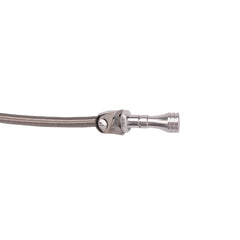 Chevy GM Turbo TH400 Bell Housing Mount Flexible Braided Transmission Dipstick