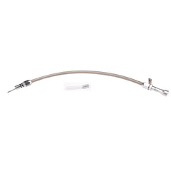 Chevy/GM PowerGlide Firewall Mount Flexible Braided Transmission Dipstick