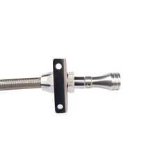 Chevy/GM PowerGlide Firewall Mount Flexible Braided Transmission Dipstick