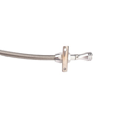 Ford C6 Firewall Mount Flexible Braided Transmission Dipstick