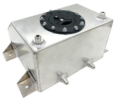 Aluminum Fuel Gas Tank Heavy Duty Street Racing 4 Gallon 10＂L x 12＂W x 8＂H