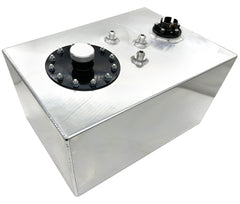 Aluminum Fuel Gas Tank Heavy Duty Street Racing 12 Gallon 18＂L x 12.5＂W x 12.5＂H