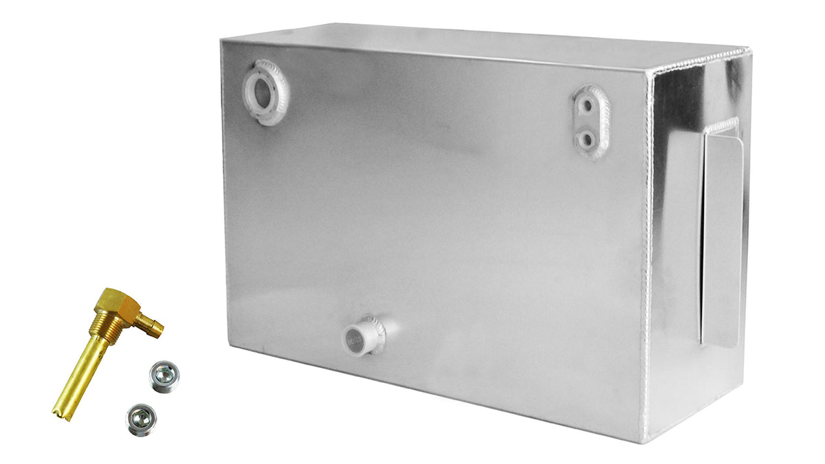 1963-72 Chevy C10 GMC 1/2 Ton Truck 18 Gallon Aluminum Fuel Gas Tank         L: 27“， W: 17“， H: 9.25“