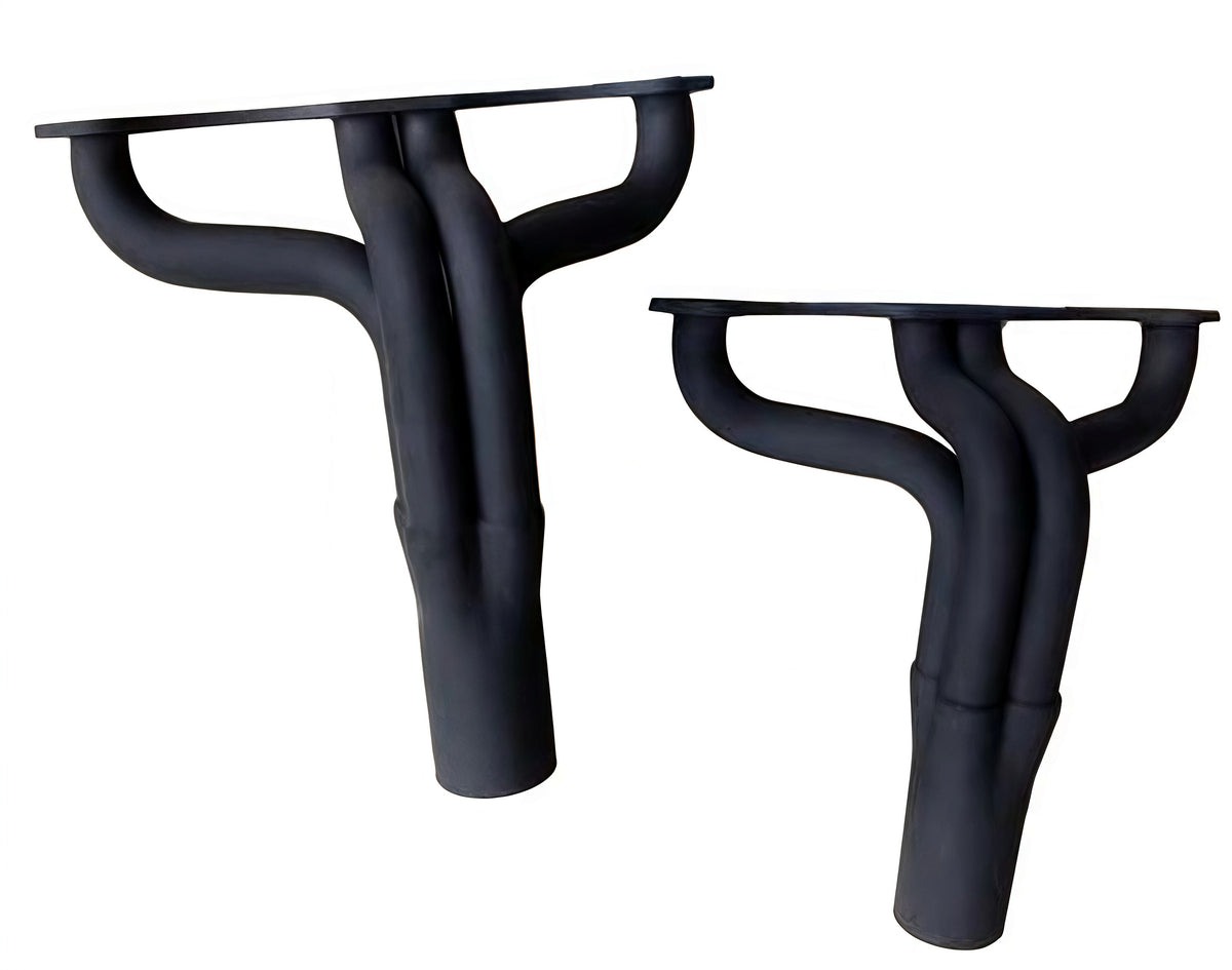 Small Block Chevy IMCA Racing Headers， Oval Port，Ceramic Coated