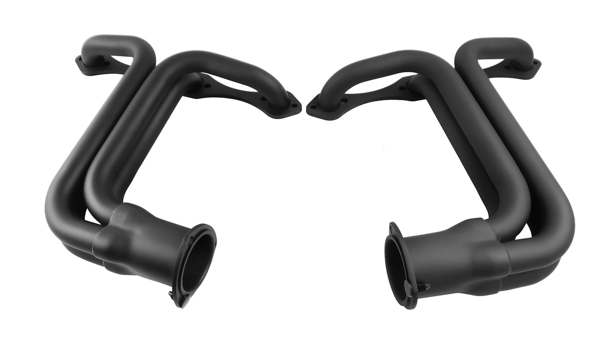 Small Block Chevy V8 1928-34 Ford Chassis Long Tube Header， Round Port