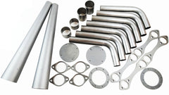 Small Block Chevy Lake Style Header Kit 3.5“ Inch Collector