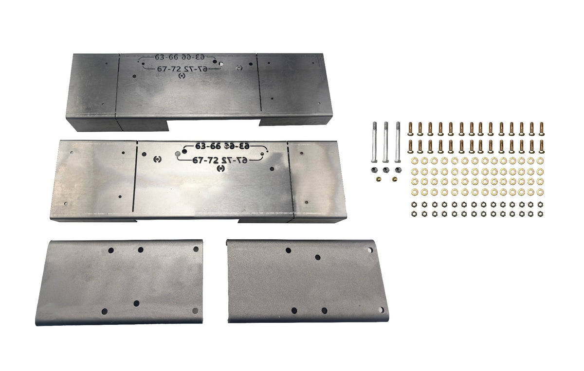 1963-72 Chevy， GMC C10 Truck Long to Short Bed Frame Conversion